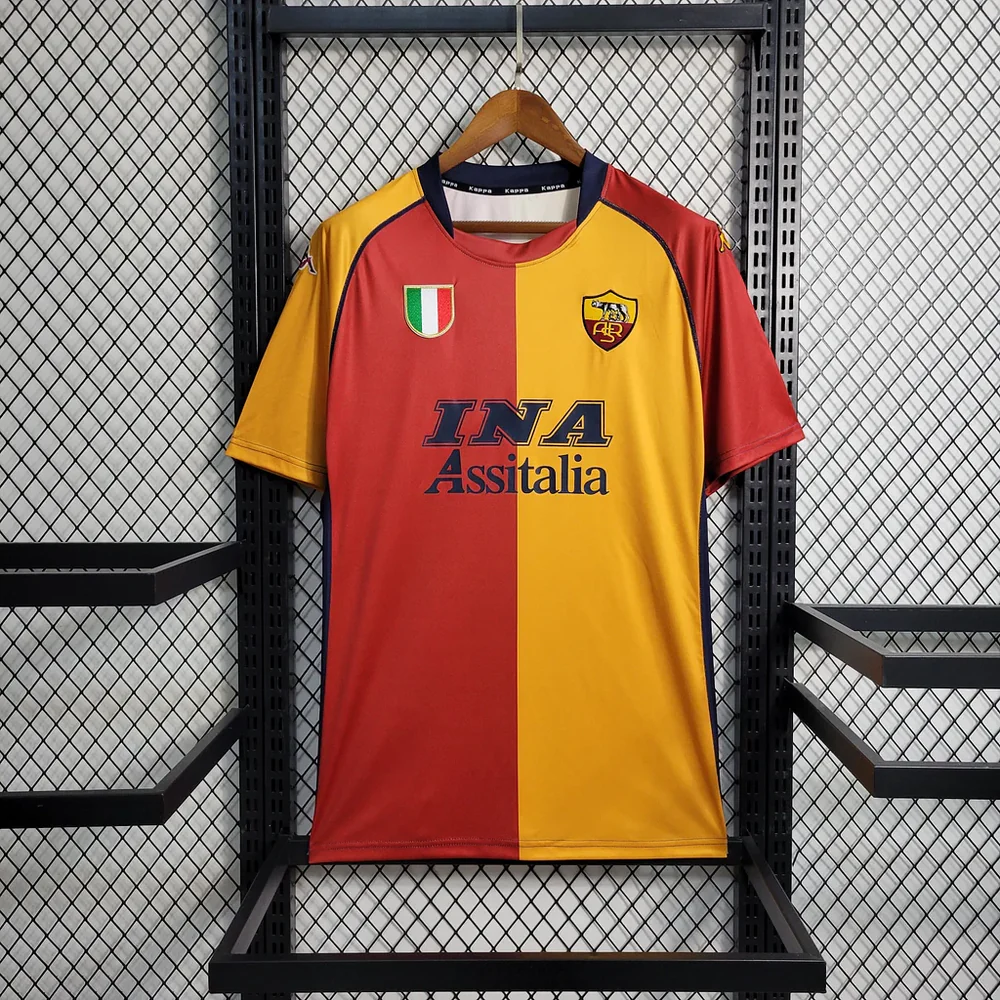 Maillot AS Roma Rétro 2001/2002