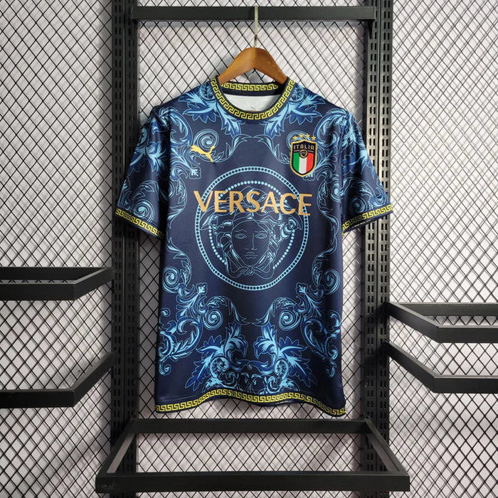 Maillot Italie Concept Versace Bleu 2023/2024