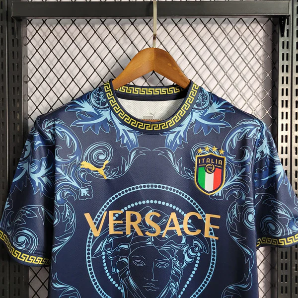 Maillot Italie Concept Versace Bleu 2023/2024