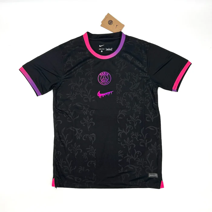 Maillot PSG Concept Noir/Rose 2024/2025