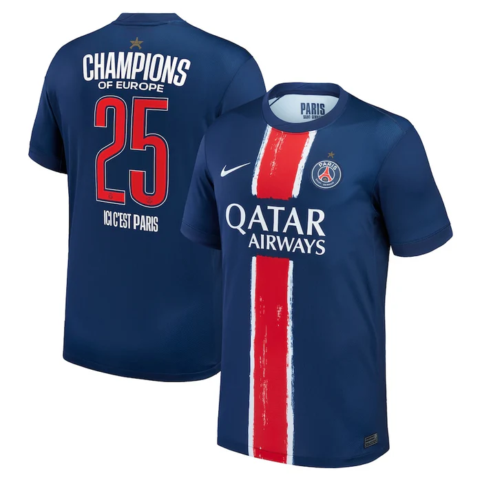 Maillot PSG Domicile 2024/2025 – Spécial LDC