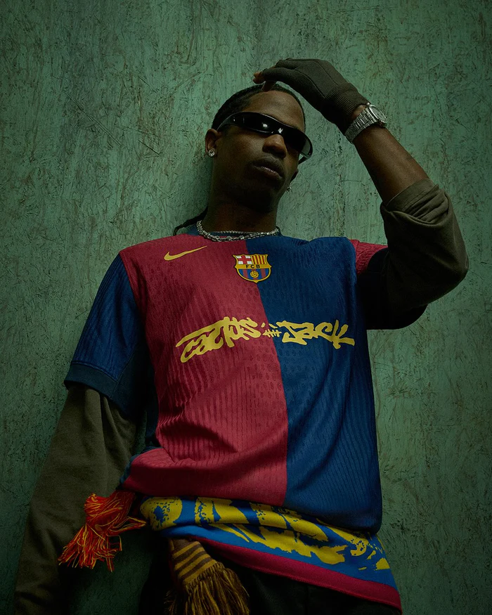 Maillot Barcelone X Travis Scott Domicile 2024/2025